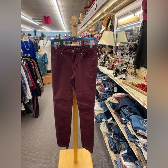 LOFT Ladies 8 (28) Purple Skinny Jeans - Picture 1 of 3